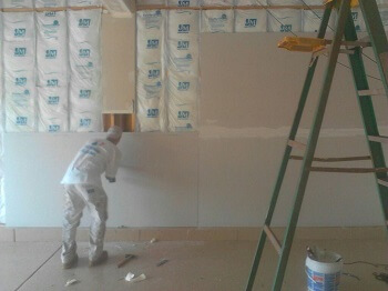 Garage Epoxy Floor before installation