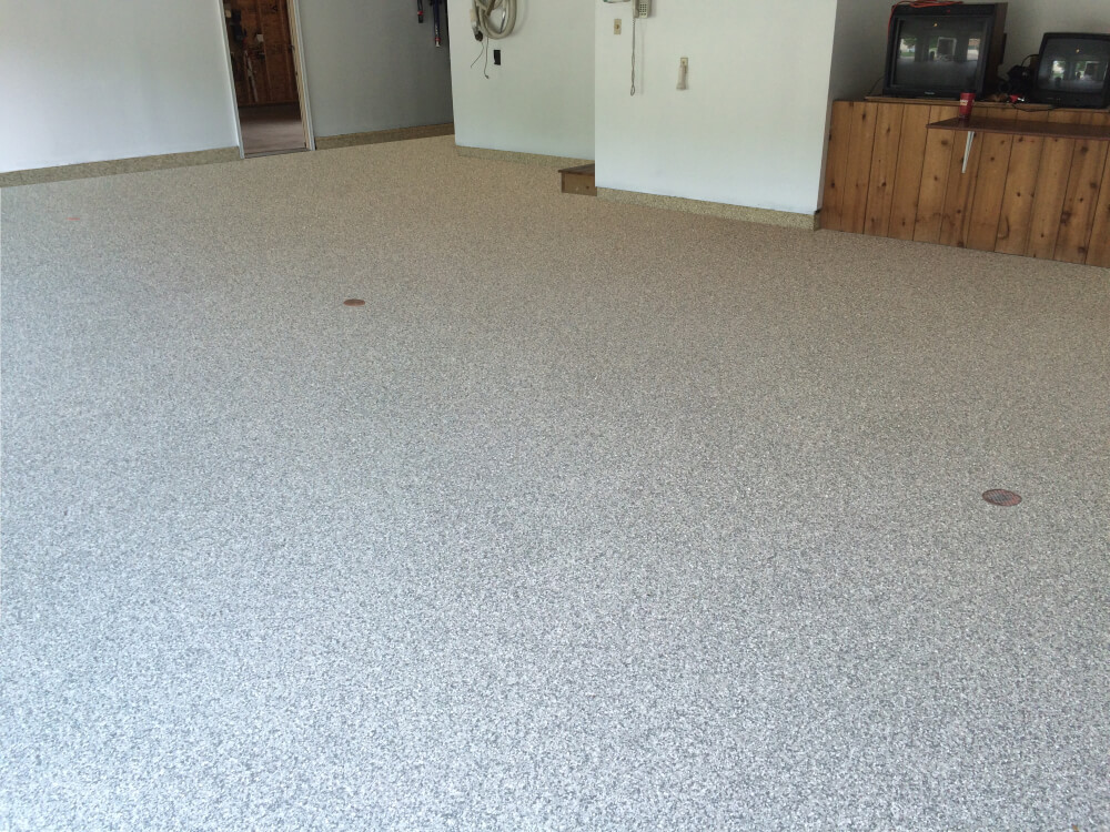 Garage Floor Project After