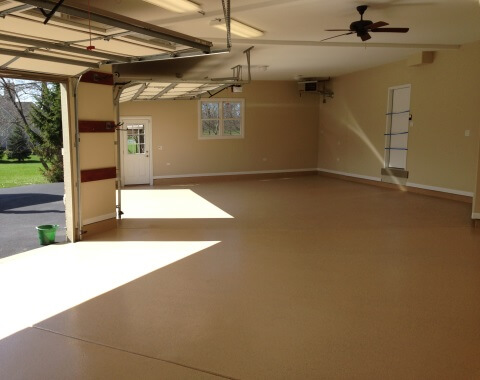 Epoxy Floor Coating Process - Finished Epoxy Floor